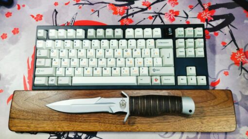 Dao chiến đấu Melitak Cayman combat chuôi da dát - Ảnh 2
