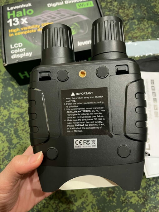 Ống nhòm nhìn đêm Levenhulk Halo 13x Wifi - Ảnh 3