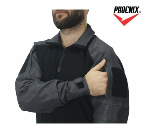 Áo combat Ranger xám đen - Ảnh 2