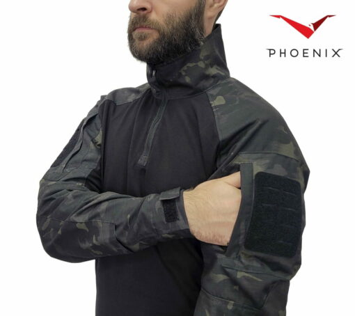 Áo combat Ranger Multicam Black - Ảnh 3