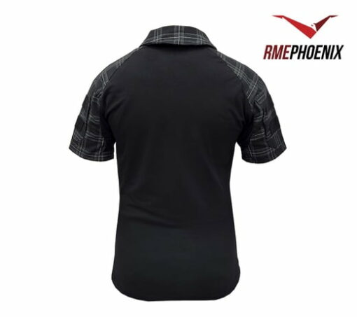 Áo combat Scout caro xám đen - Ảnh 4