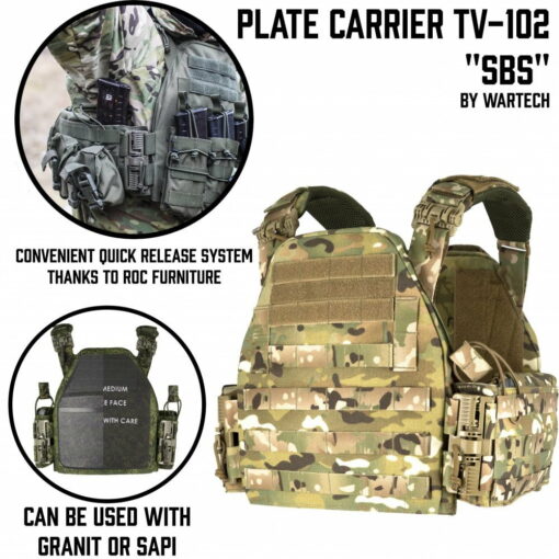 Plate carrier SBS TV-102 - Ảnh 6