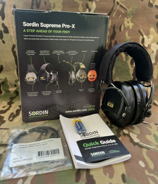 Tai nghe chủ động MSA Sordin Supreme Pro-X