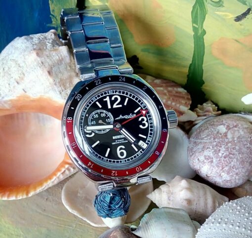 Vostok Amfibian 960762 Neptune Thợ lặn - Ảnh 2