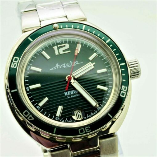 Vostok Amfibian 960758 Neptune Thợ lặn - Ảnh 2