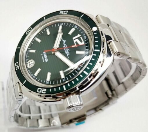 Vostok Amfibian 960758 Neptune Thợ lặn - Ảnh 5