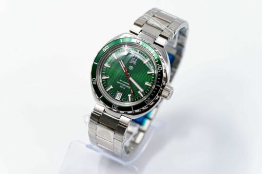 Vostok Amfibian 960896 Neptune Thợ lặn - Ảnh 7