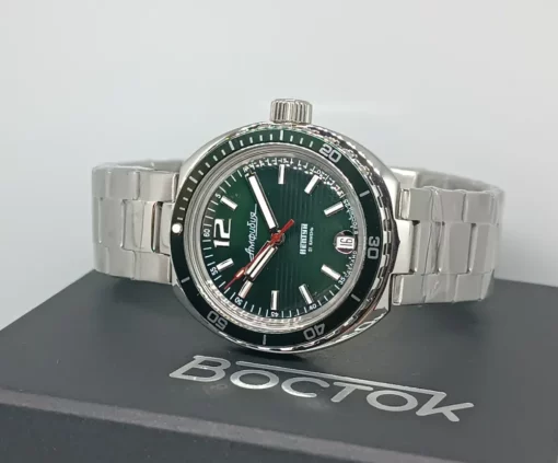 Vostok Amfibian 960758 Neptune Thợ lặn - Ảnh 3