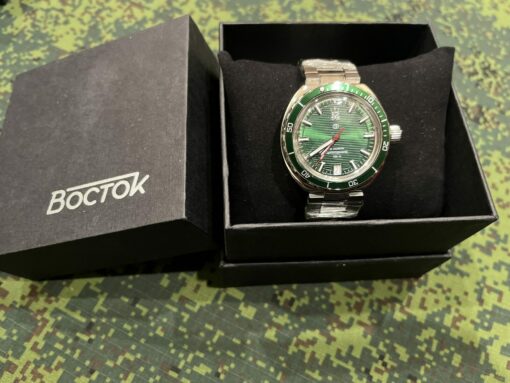 Vostok Amfibian 960896 Neptune Thợ lặn - Ảnh 5