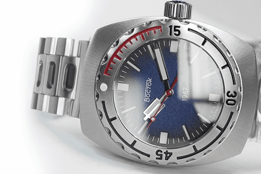 Vostok Amfibian "1967" 190058 Sapphire - Ảnh 2