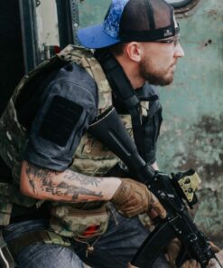 Áo combat Raider ngắn tay