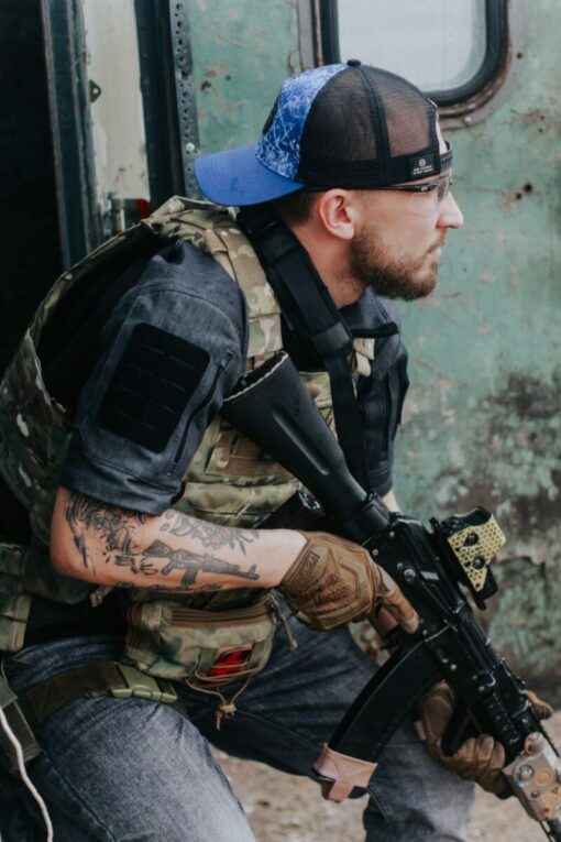Áo combat Raider ngắn tay