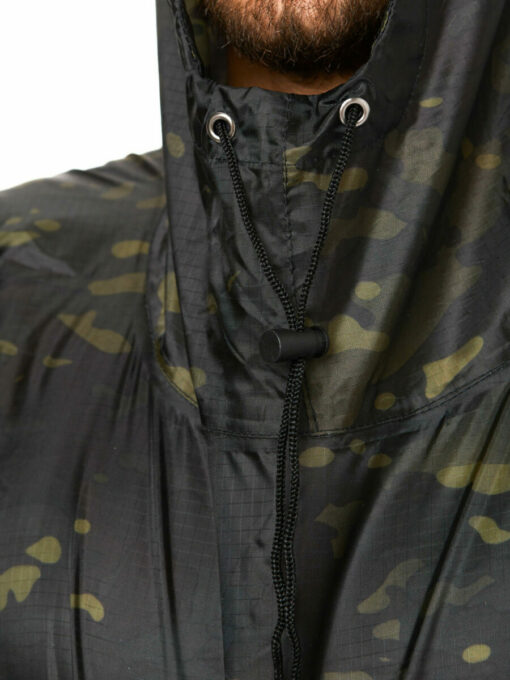 Áo poncho Multicam Black Mimicrya - Ảnh 3