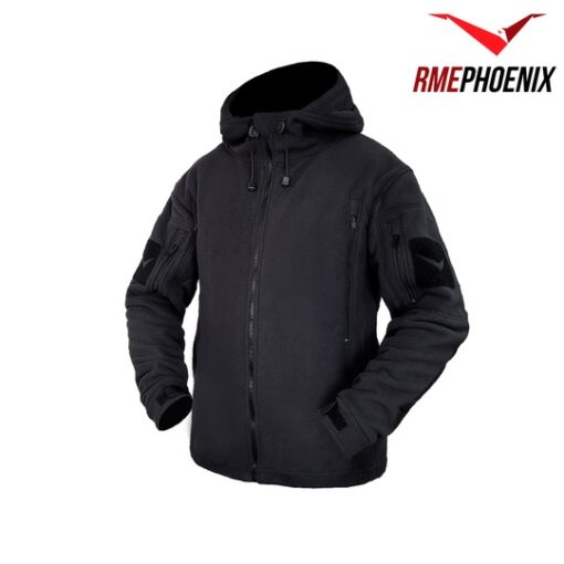 Áo khoác fleece DELTA Đen